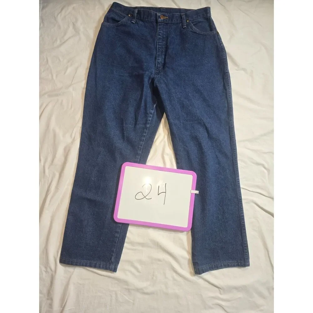 Wrangler Gold Tab/Leather Patch Size 15/16 x 32 Boy's/Men' Jeans - NWOT - 24